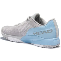 Head Revolt Pro 3.5 Women's Tennis Shoe (Grey/Light Blue) -Racket Equipment Store Presentation 274121 Revolt Pro 3 5 Women GRLB Gray LightBlue 4