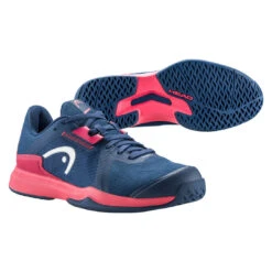 Head Sprint Team 3.5 Women's Tennis Shoe (Navy) -Racket Equipment Store Presentation 274302 Sprint Team 3.5 Women DBAZ 1 2