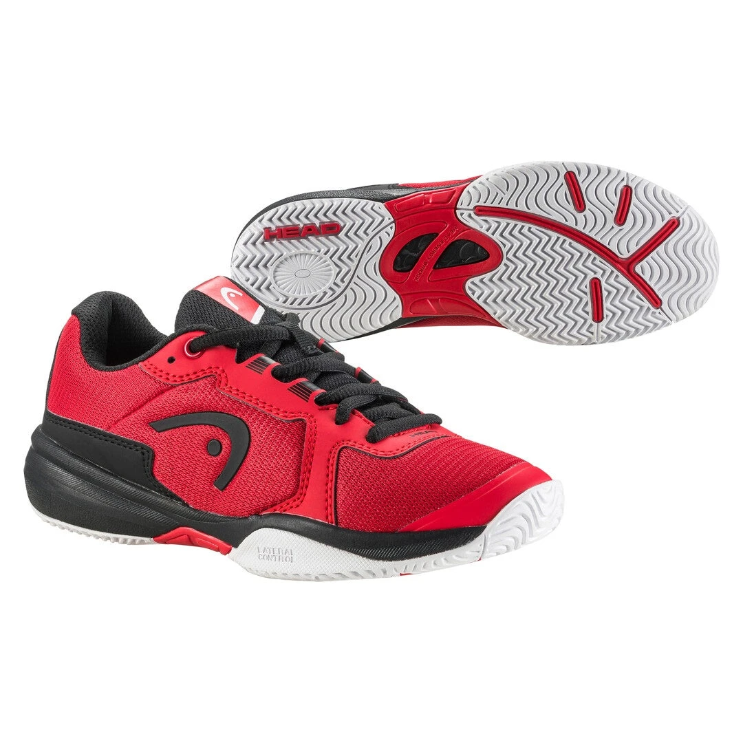 Head Sprint 3.5 Junior Tennis Shoe (Red/Black) 5 Head Sprint 3.5 Junior Tennis Shoe (Red/Black) - Image 5