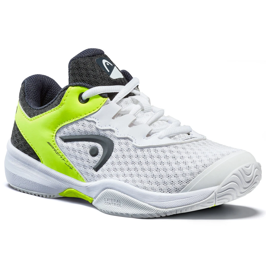 Head Sprint 3.0 Junior Tennis Shoe (White/Yellow) 1 Head Sprint 3.0 Junior Tennis Shoe (White/Yellow)