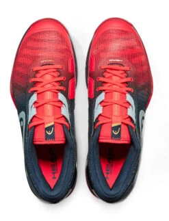 Head Sprint Pro 3.0 Men's Indoor Court Shoe (Red/Navy) 8 Head Sprint Pro 3.0 Men's Indoor Court Shoe (Red/Navy) -Racket Equipment Store Presentation SprintPro3.0IndoorNRMNNeonRedMidnightNavy5