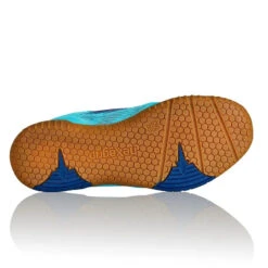 Salming Hawk Women's Indoor Court Shoe (Turquoise/Limoges Blue) 6 Salming Hawk Women's Indoor Court Shoe (Turquoise/Limoges Blue) -Racket Equipment Store Salming Hawk Deco Mint Limoges d