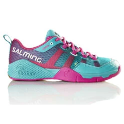 Salming Kobra Women's Indoor Court Shoe (Turquoise/Pink)