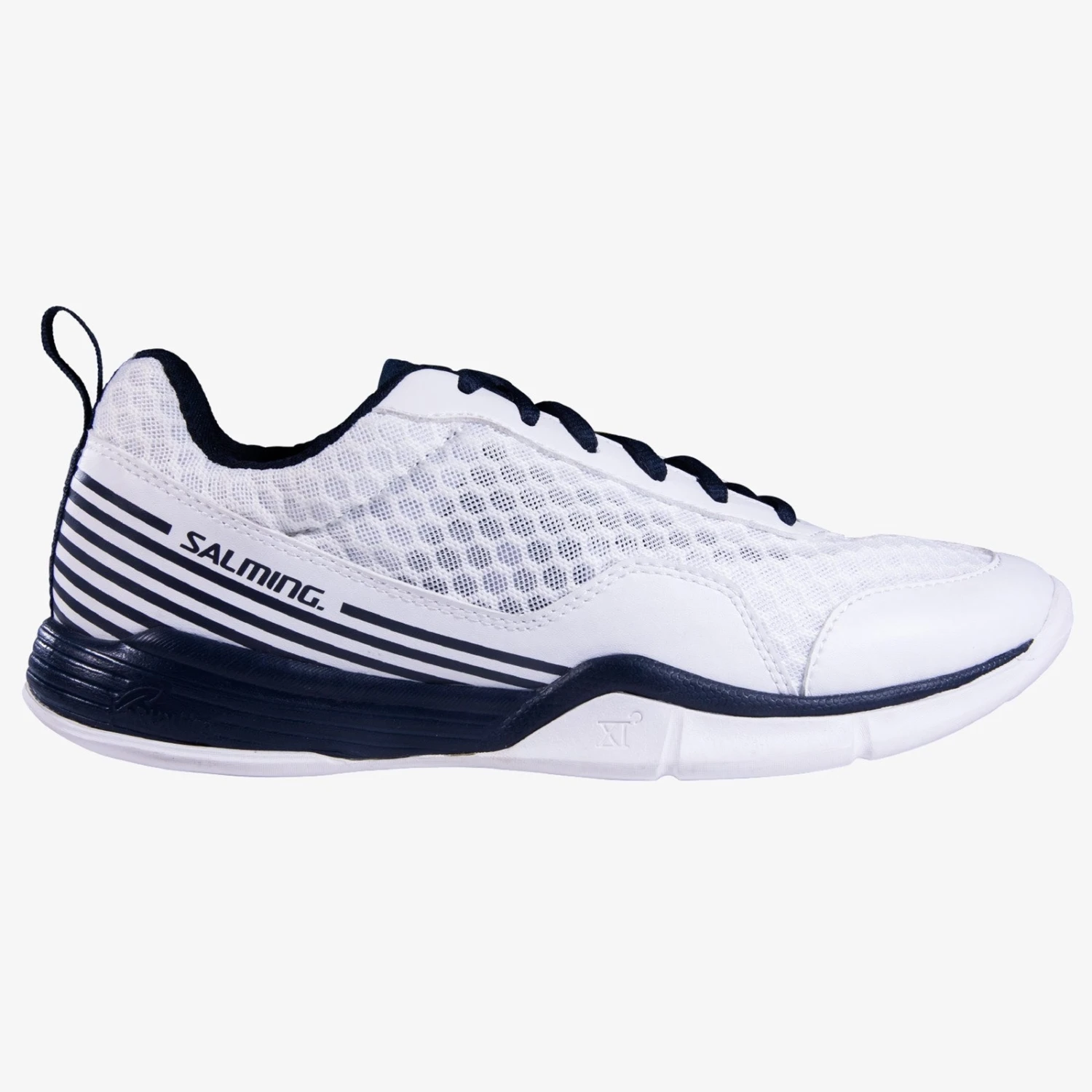 Salming Viper SL Men's Indoor Court Shoe (White/Navy) 1 Salming Viper SL Men's Indoor Court Shoe (White/Navy)