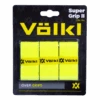 Volkl Super Grip II Overgrip 3 Pack (Neon Yellow)
