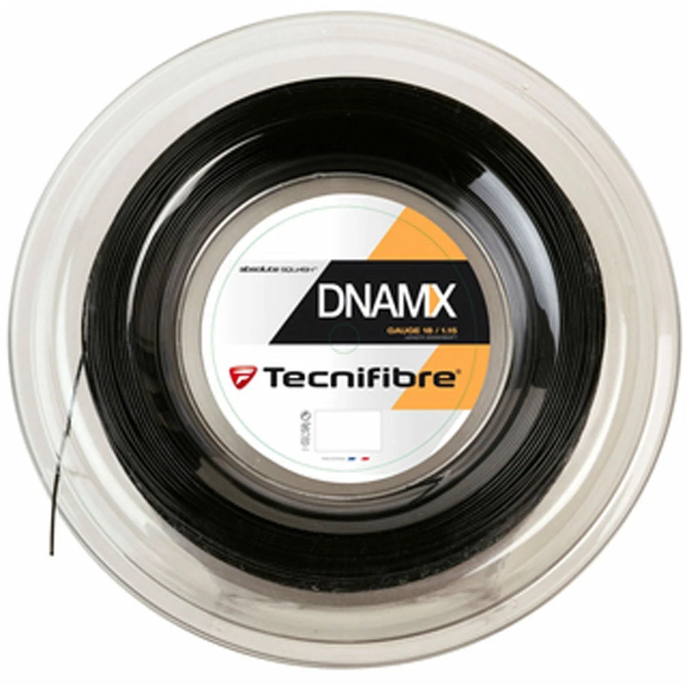 Tecnifibre DNAMX 16 Squash String Reel (Black) 1 Tecnifibre DNAMX 16 Squash String Reel (Black)