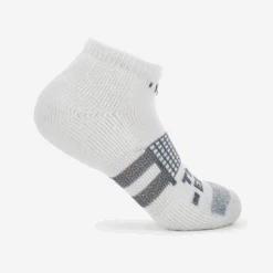 Thorlo Unisex Tennis Moderate Cushion Low Cut Socks (White) -Racket Equipment Store VCMU WHITE 4