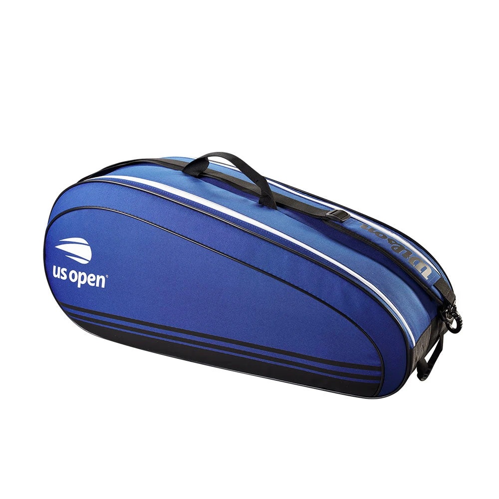Wilson US Open Team 6 Pack Racquet Bag (Blue/Black) 2 Wilson US Open Team 6 Pack Racquet Bag (Blue/Black) - Image 2