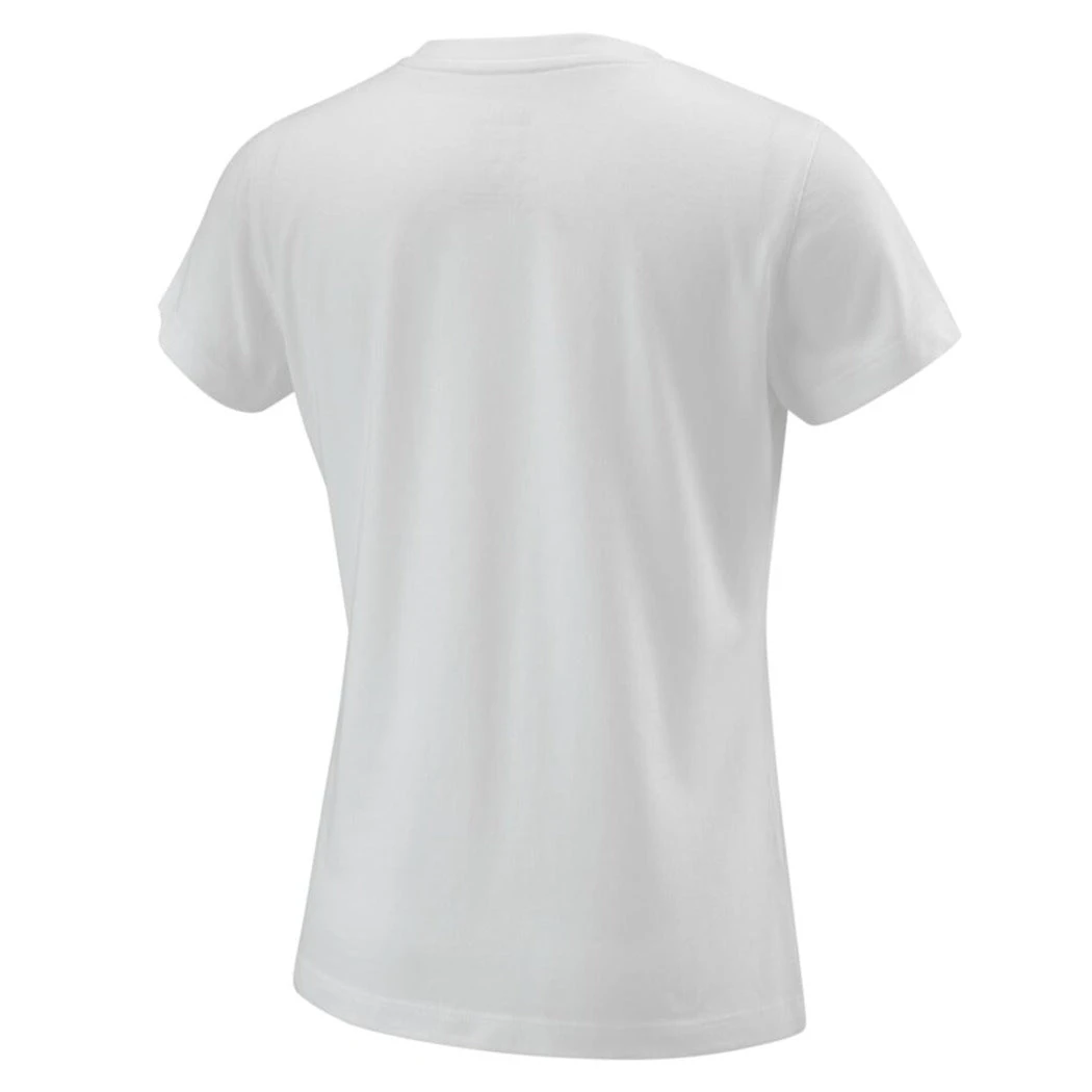 Wilson Girl's Prism Play Tech Tee (White) 2 Wilson Girl's Prism Play Tech Tee (White) - Image 2