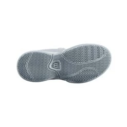 Wilson Stroke Junior Tennis Shoe (White/Blue) -Racket Equipment Store WRS324040 Jr Kaos Stroke White PearlBlue DazzlingBlue Sole