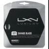 Luxilon Savage 16/1.27 Tennis String (Black)