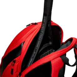 Wilson RF DNA Backpack Racquet Bag (Red/Black) 16 Wilson RF DNA Backpack Racquet Bag (Red/Black) -Racket Equipment Store Wilson WR8005302 RF DNA Backpack Red Black 10