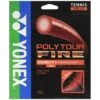Yonex Poly Tour Fire 16L/1.25 Tennis String (Red)