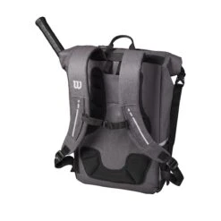 Wilson Roll Top Backpack Racquet Bag (Grey/Black) 7 Wilson Roll Top Backpack Racquet Bag (Grey/Black) -Racket Equipment Store cq5dam.web .1200.1200 3 9c6f5b97 a7f5 43bf 9593 a9647b3da9b5