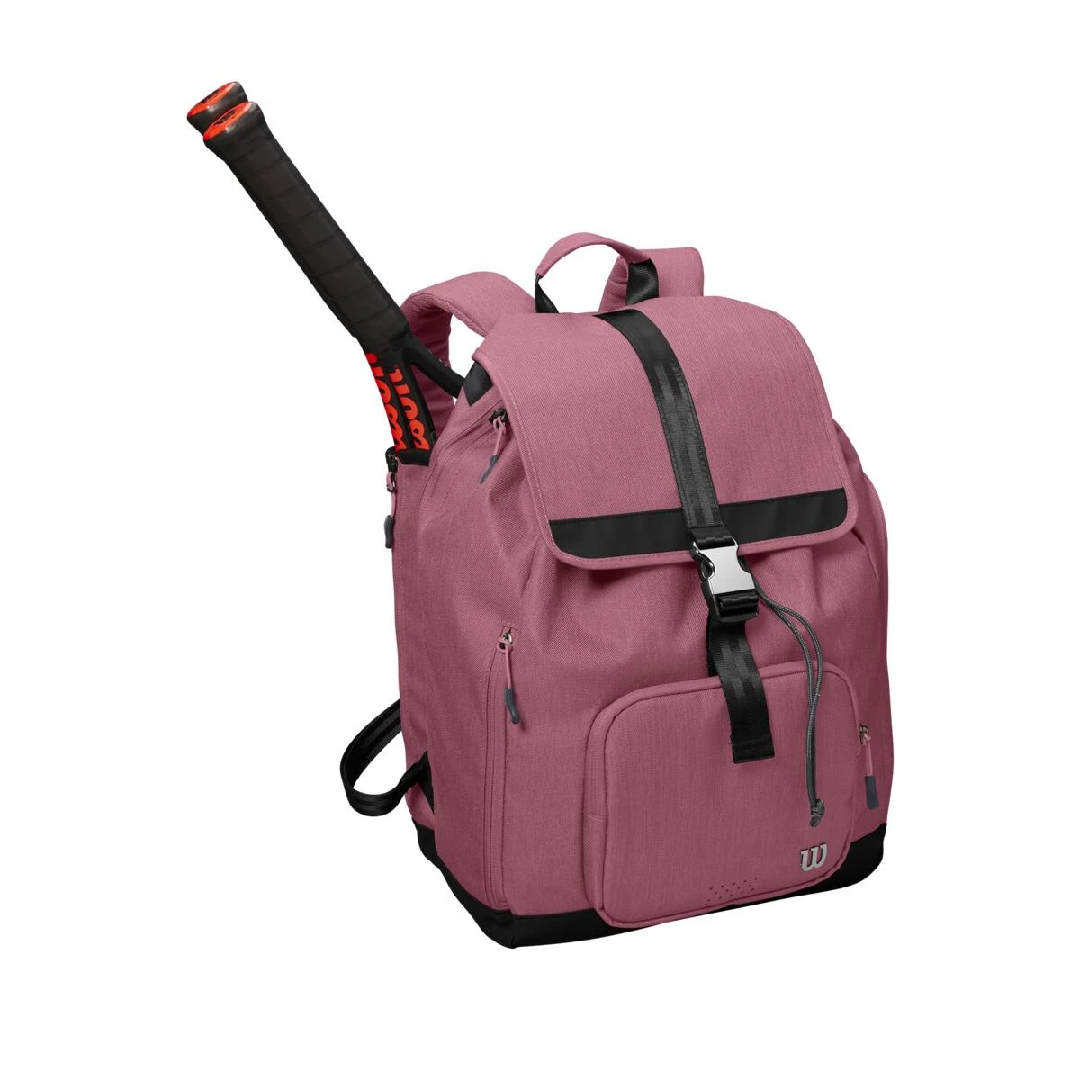 Wilson Women's Fold Over Backpack Racquet Bag (Pink) 2 Wilson Women's Fold Over Backpack Racquet Bag (Pink) - Image 2