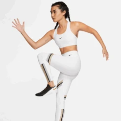 Nike Women's Dri-FIT Swoosh Medium Support 1 Piece Pad Sports Bra (White/Black) 8 Nike Women's Dri-FIT Swoosh Medium Support 1 Piece Pad Sports Bra (White/Black) -Racket Equipment Store dri fit swoosh support 1 piece pad sports bra mx9N8j 765f138a 54f6 43df 8caf 190e52b2a4e1