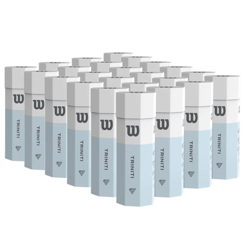 Wilson Triniti Tennis Balls - 24 Sleeve Case 1 Wilson Triniti Tennis Balls - 24 Sleeve Case