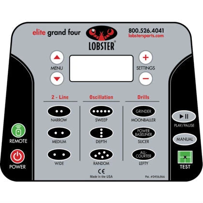 Lobster Elite Grand IV Tennis Ball Machine 6 Lobster Elite Grand IV Tennis Ball Machine - Image 6