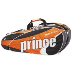 Prince Tour Team 12 Pack Racquet Bag (Orange/Black)