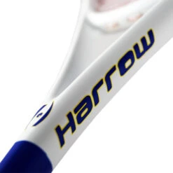 Harrow Vapor Ultralite (White/Royal/Yellow) 8 Harrow Vapor Ultralite (White/Royal/Yellow) -Racket Equipment Store harrow vapor ultralight squash racquet white royal yellow 4