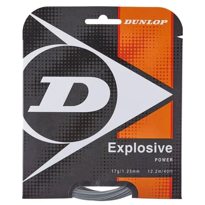 Dunlop Explosive 17/1.25 Tennis String (Grey) 1 Dunlop Explosive 17/1.25 Tennis String (Grey)