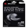 Solinco Barb Wire 17/1.20 Tennis String (Black)