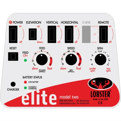 Lobster Elite 2 Tennis Ball Machine + 10 Function IPhone Remote 6 Lobster Elite 2 Tennis Ball Machine + 10 Function IPhone Remote - Image 6