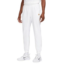 Nike Men's Court Dri-FIT Heritage Fleece Pant (White)