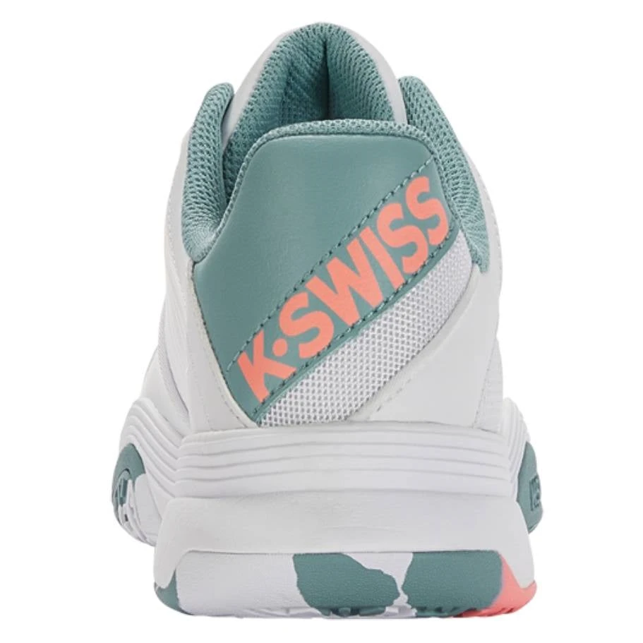 K-Swiss Court Express OMNI Junior Tennis Shoe (White/Blue) 3 K-Swiss Court Express OMNI Junior Tennis Shoe (White/Blue) - Image 3