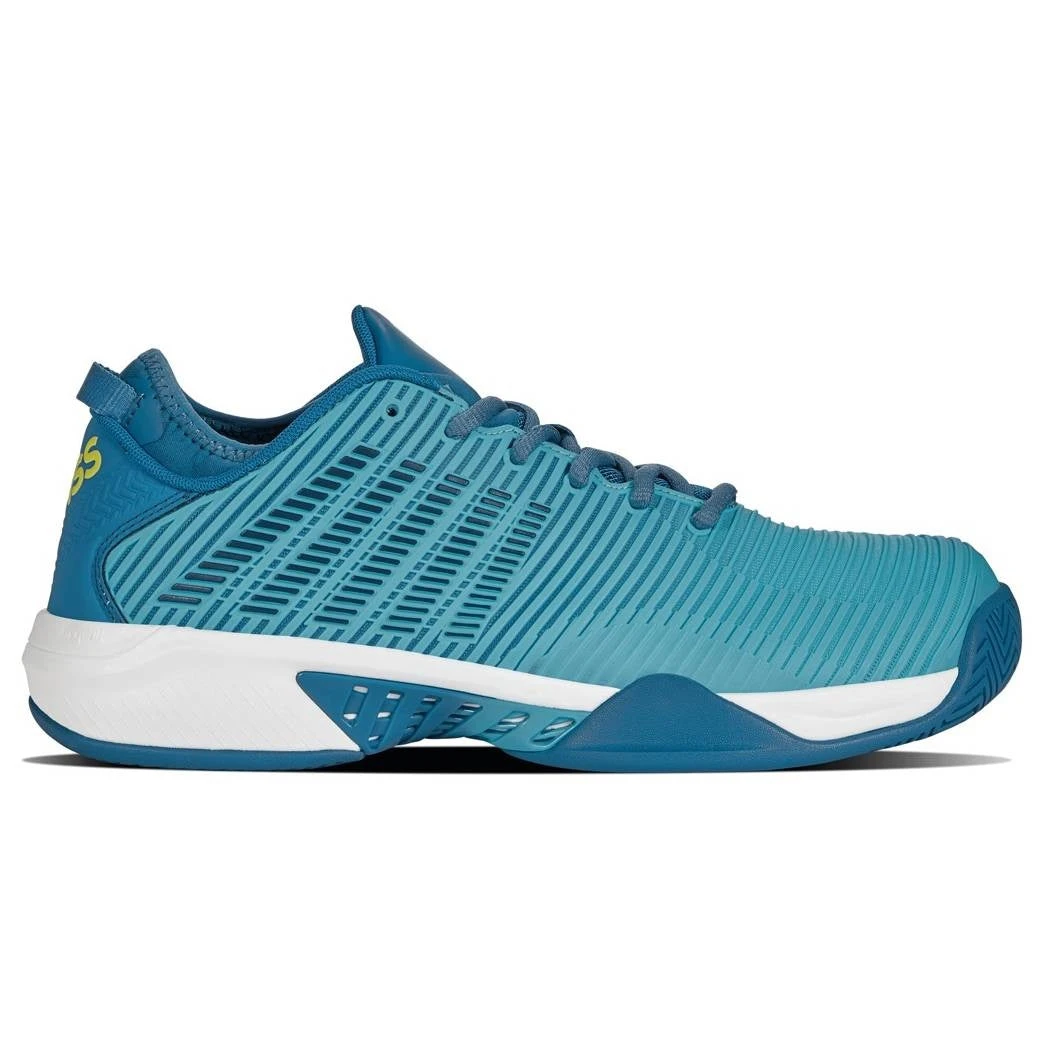 K-Swiss Hypercourt Supreme Men's Tennis Shoe (Scuba Blue/Brilliant White) 1 K-Swiss Hypercourt Supreme Men's Tennis Shoe (Scuba Blue/Brilliant White)