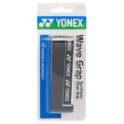 Yonex Wave Grap Overgrips 3 Pack (Black)